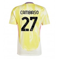 Juventus Andrea Cambiaso #27 Vieraspaita 2024-25 Lyhythihainen